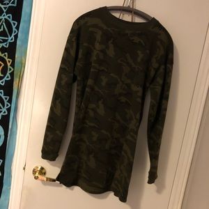 MENDOCINO Camo Sweaterdress